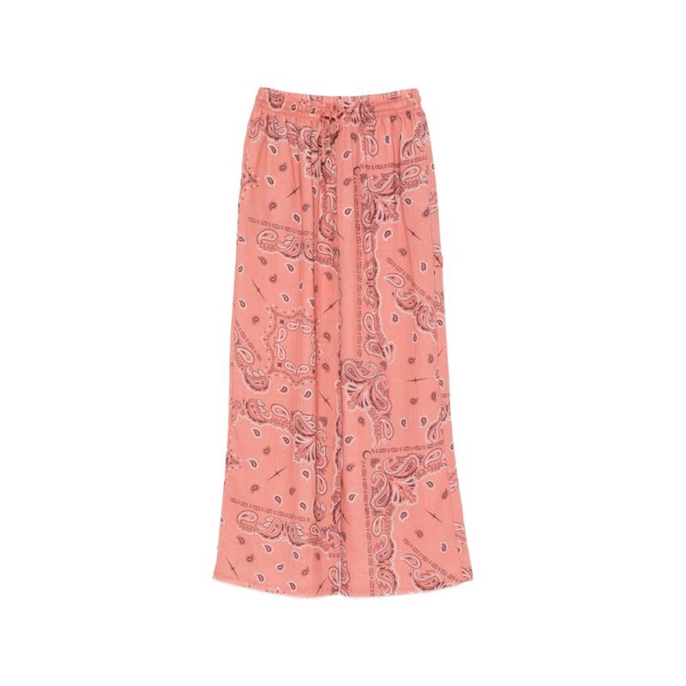 Venuja Orange Trousers - Palazzo Pants Women